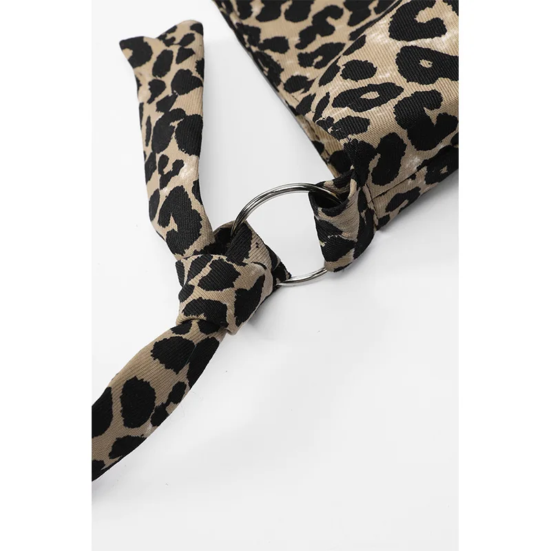 ELFSACK 2025 وصل حديثًا حقيبة كروس ليوبارد Y2K للمرأة #5