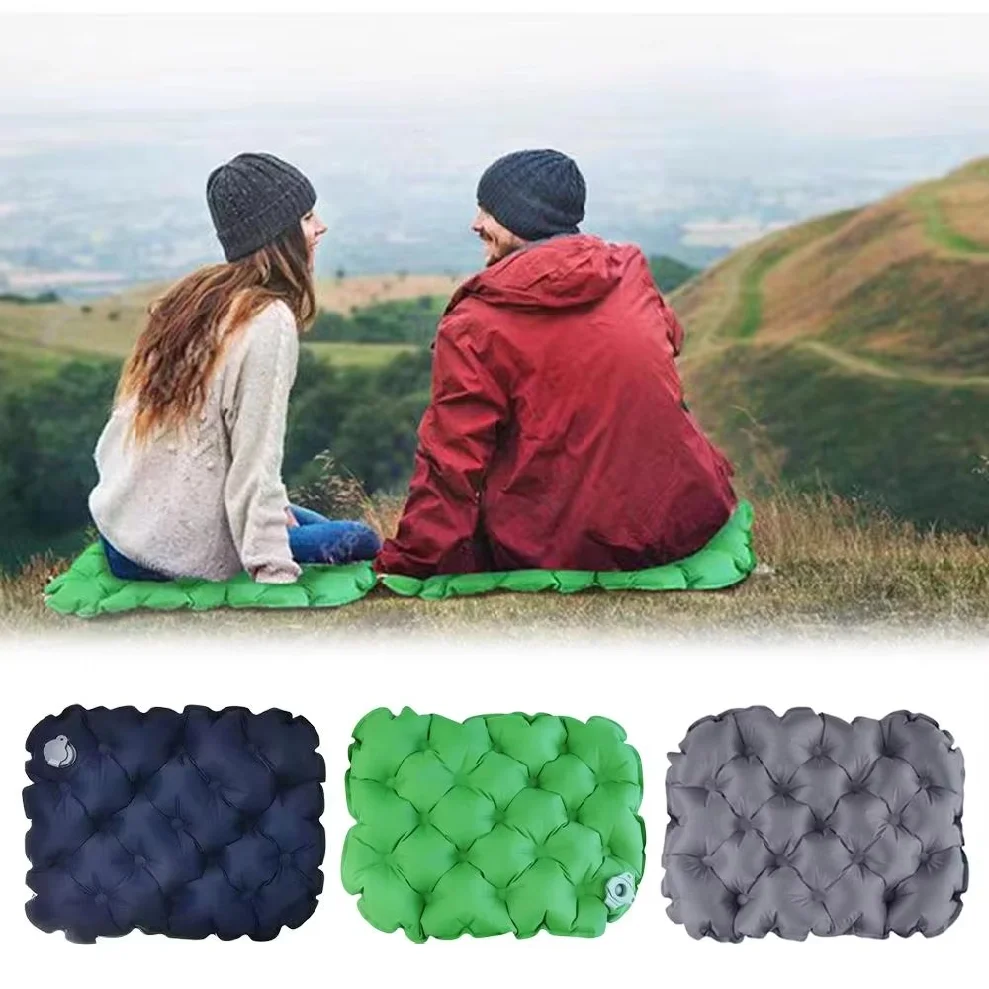 Cojín de asiento inflable port - Outdoor Camping Mat Waterproof reseña y precio