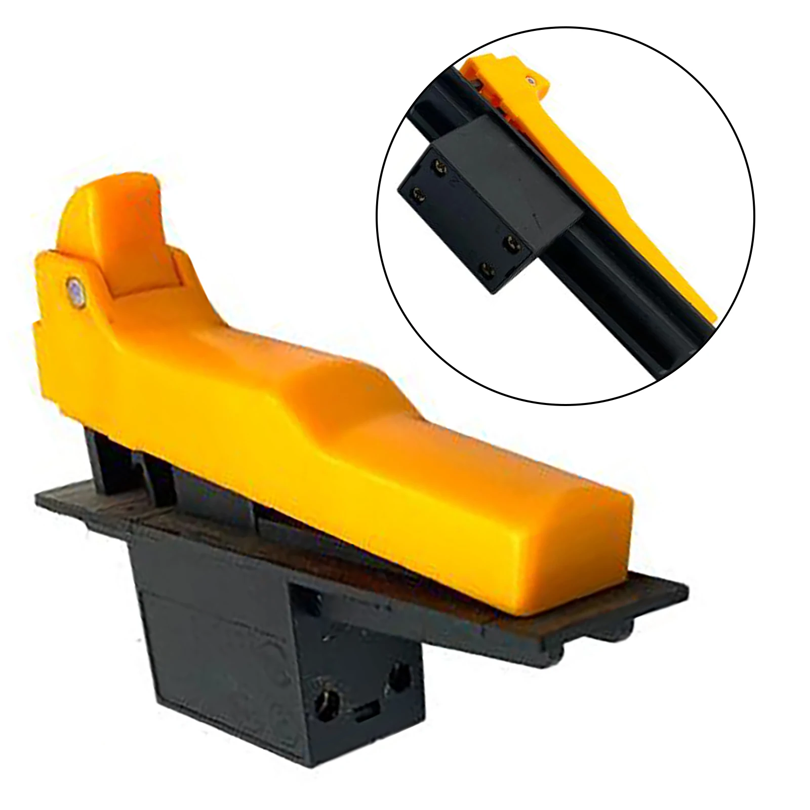 Energia Elétrica Gatilho Botão Preto Amarelo Interruptor para 150 Angle Grinder Substituir Danificado Acessórios Antigos Ferramentas Elétricas