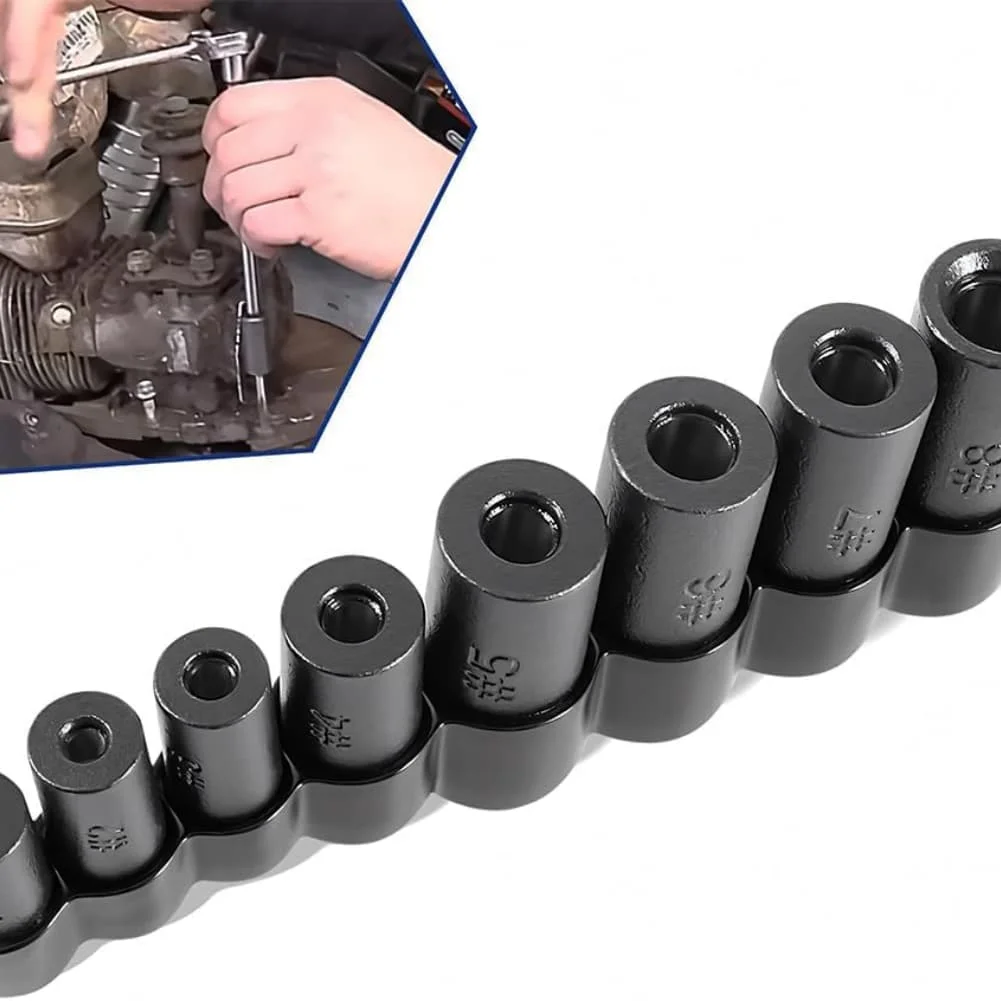 Compact Tap Socket Set Tap Socket Set Compact Design For Confined Spaces For Tight Spaces For Automotive Repair