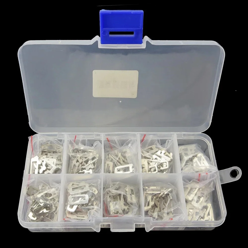 200pcs/lot HU101 Car Lock Reed Plate For Ford Focus Locksmith Tools Car Lock Repair Kit (20 * No.1 2 3 4 5 11 12 13 14 15)
