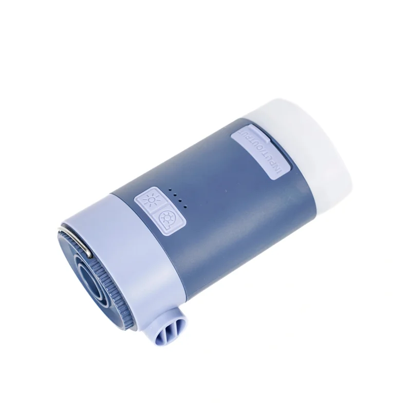 

ATSQ-Electric Air Pump With LED Light, Versatile, Compact For Camping, Inflatables, USB Charging, Ideal For Outdoor Use A