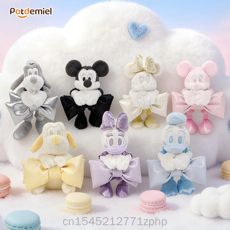 Potdemiel Disney Mickey Plush Minnie Mouse Purse Plush Pendant Doll Keychain Pendant Dondonald Fauntleroy Duck Daily Gifts