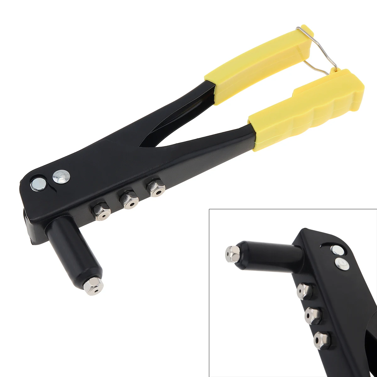 Heavy Duty Hand Riveter Rivet Gun Manual Light-weight Blind Rivet Nut Tool Hand Tool Gutter Gutter Repair Tool