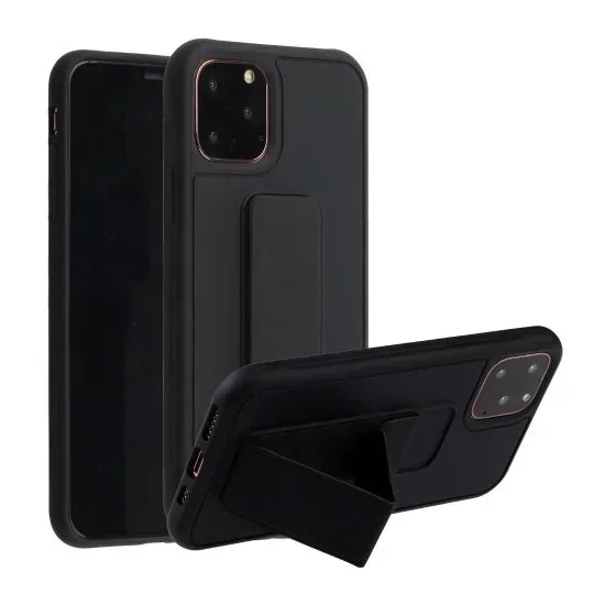 Wrist Strap Holder Case for IPhone X XR SE 6 7 8 Plus 17 16 15 14 13 12 11 Pro XS Max Frameless Metal Color Hard Plastic Back