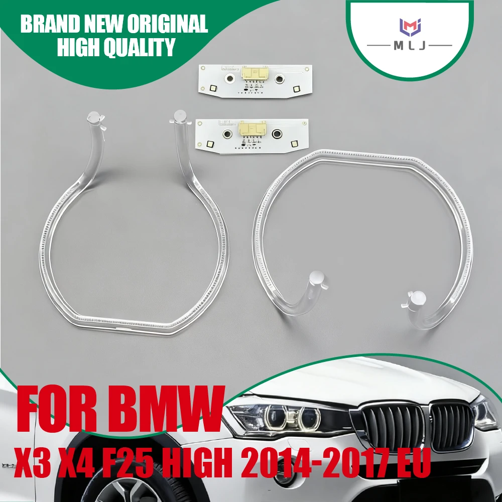 

NEW Daytime Running Lights For BMW X3 X4 F25 2014-2017 LED European Angel Eye White Light Car DRL CHIP Ballast Luminous Tube