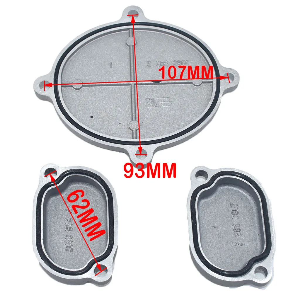 ZongShen ZS 155CC engine aluminum trims kit dress up kit (3piece) with gasket Engine Cylinder Head Cover