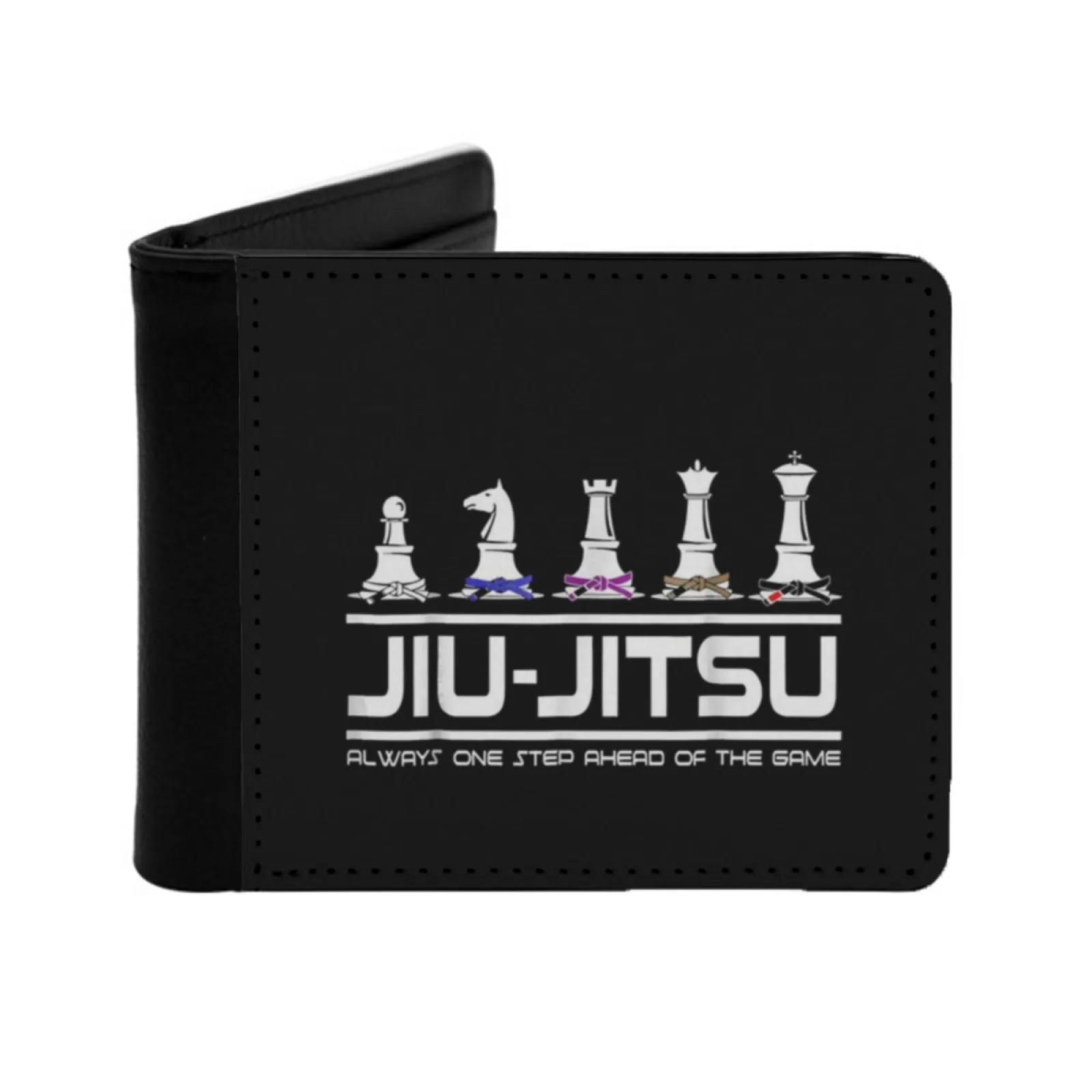 Jiu Jitsu Training Brazilian Jiu Jitsu Bjj Personalized Men's Leather Wallet Card Money Bag Pu Leather Wallet Jiu Jitsu Bjj