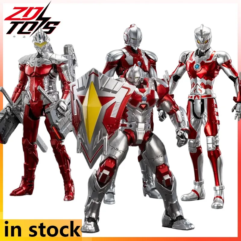 

Zhongdong Toys Original 1\10 Mobile Ultraman Ultraman Armor Jack Ultraman Mobile Jack Action Figure Model Toys Gifts for Boys