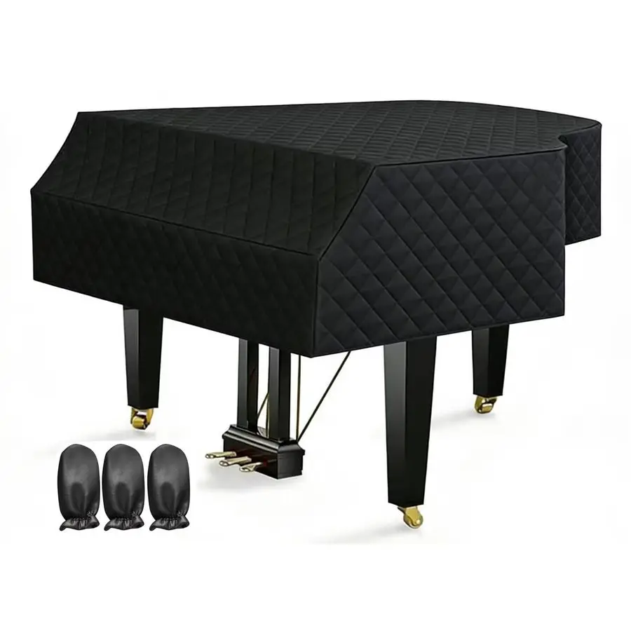 

Piano Cover Waterproof Moistureproof and Dustproof Grand Piano Protective Cover 160cm 62.9in