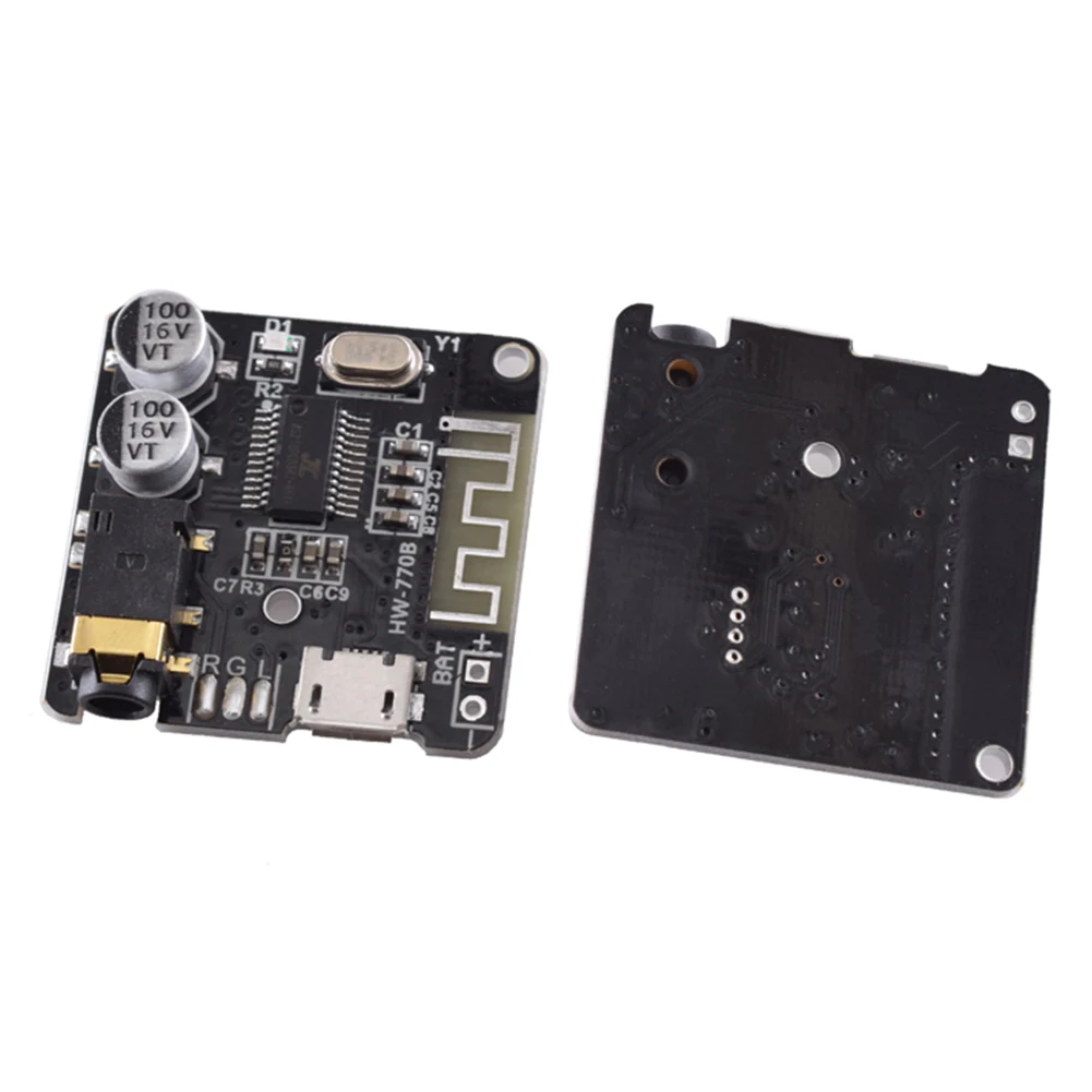 5-20 stks Audio Receiver Board Bluetooth 5.0 MP3 Lossless Decoder Board 3.7-5 V AUX Type-C Draadloze Stereo Muziek Module Voor DIY Kit