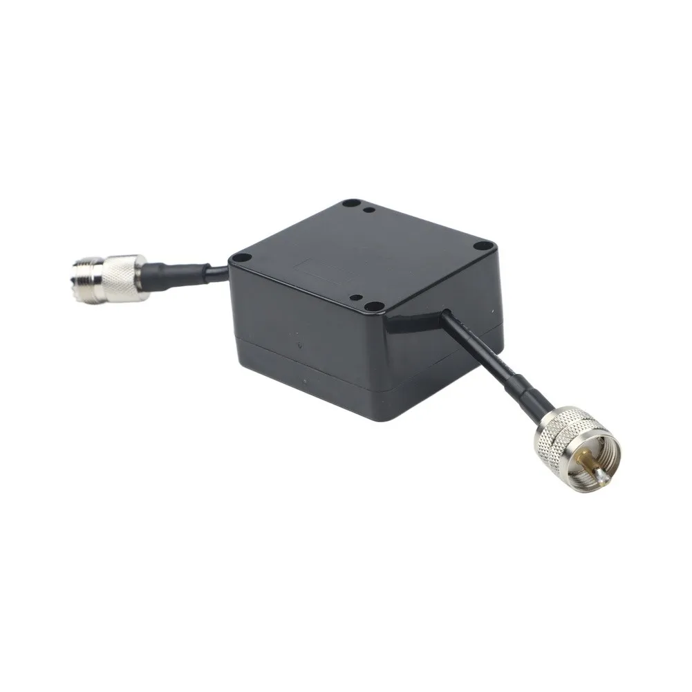 EM25 Ferrite Choke Coil in Black ABS Housing for HF Transceiver 1.8-30MHz 1:1 Balun Drop Dust Moisture Resistant