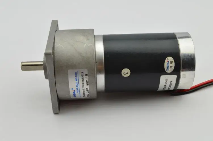 ZGA60FHH-G موتور تروس 60 مللي متر مصغرة تيار مستمر موتور تروس 12 فولت 24 فولت الناتج رمح 10 دورة في الدقيقة-1000 دورة في الدقيقة