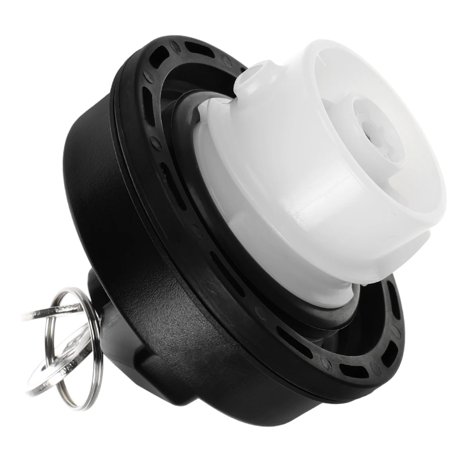 

Universal ABS Locking Fuel Cap Cover Replacement for Car Gas Tank Parts Fits External Accessories