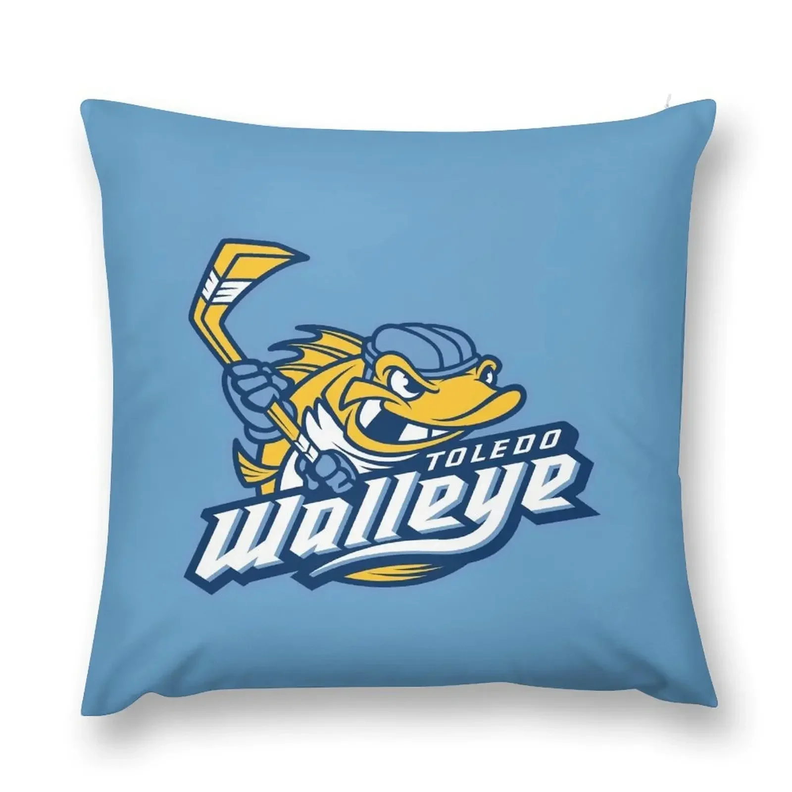 

Toledo Walleye, Merch Throw Pillow christmas cushions covers Sofa Cushion pillow