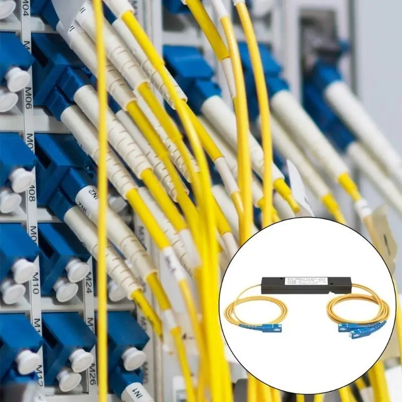 Splitter per fibra ottica 652F 1X2 Splitter per fibra alte prestazioni per ampie gamme lunghezze d'onda e prestazioni