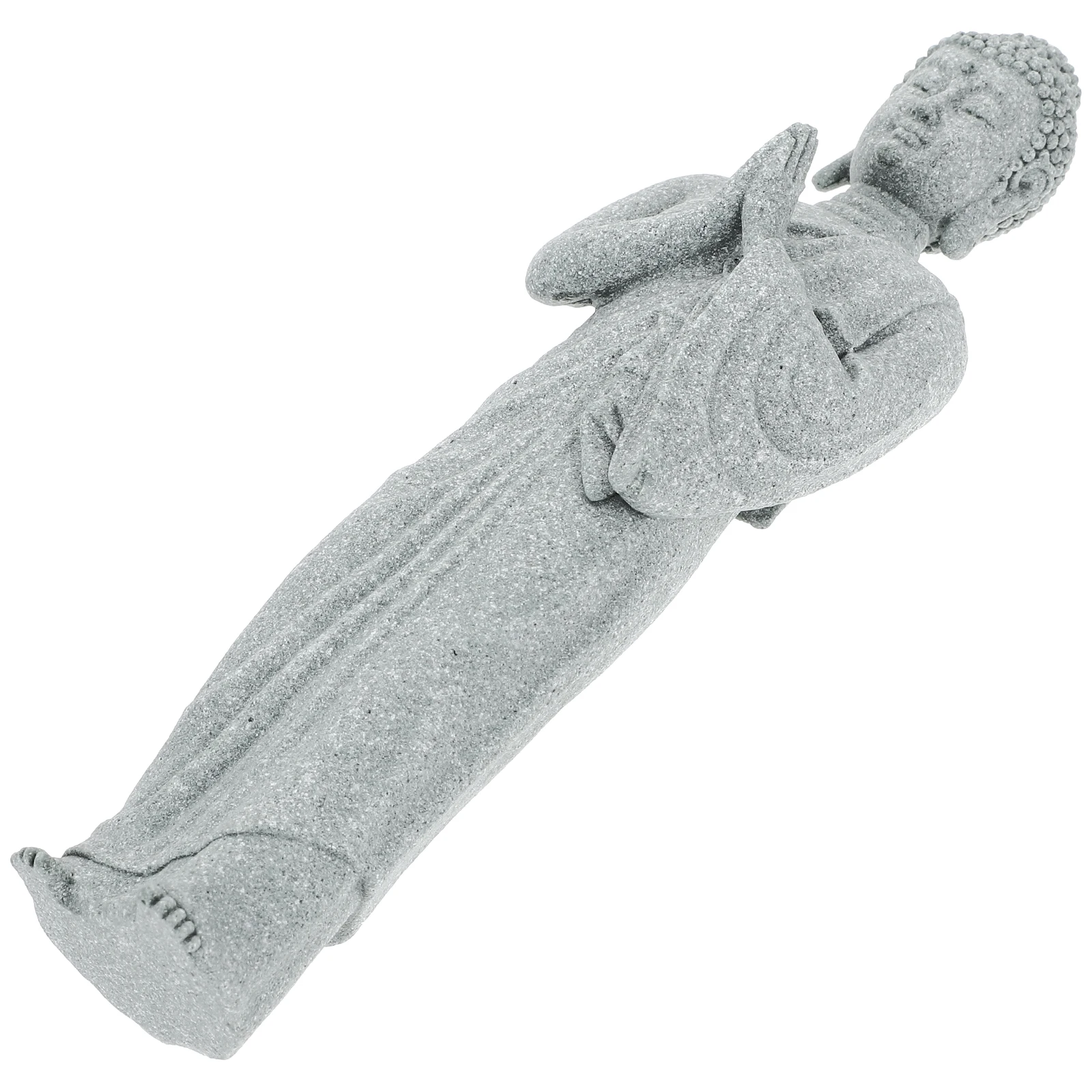 

Fish Tank Buddha Statue Small Aquarium Decoration Garden Sculpture Desktop Decor Buddha Home Office Indoor Outdoor