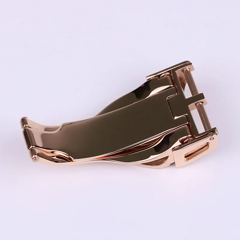 XIANERSHANG Custom T-udor Watch Clasp 18MM Belt Buckle Polishing Wire Drawing Stainless Steel Folding Buckle Watch Accessories