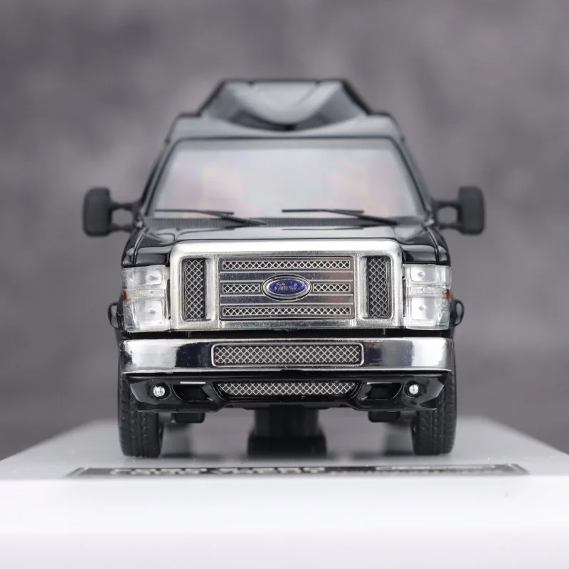 MK 1/64 Ford E350 APAxpo Liga Veículo de Motor Brinquedo Fundição de Modelo de Metal Coleção Menino Presentes de Natal