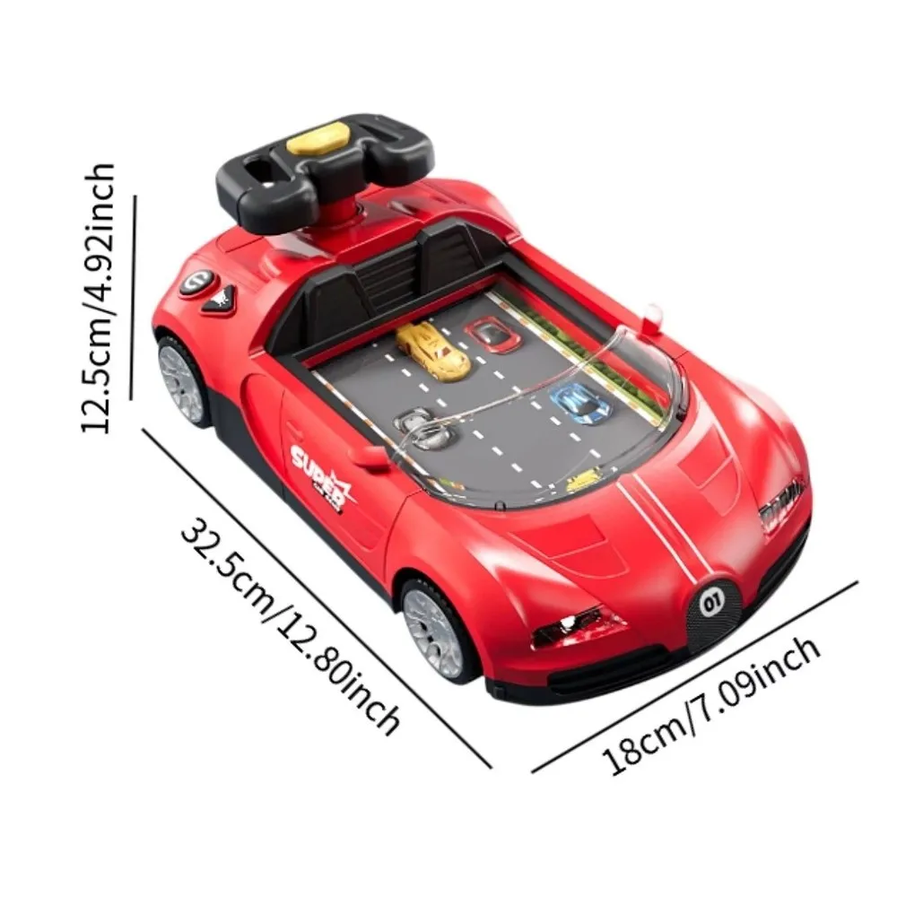 With Music Steering Wheel Toys With Lighting Light Sound Racing Wheel Toy USB Powered Electric Racing Car Model Toy