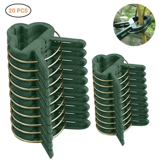 20Pcs Reusable Garden Plant Fixed Clip