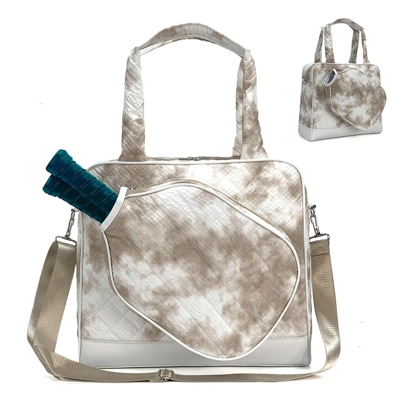 Pickleball Bag Pickleball Paddle Bag Racket Bag Crossbody tas met afneembare verstelbare riem Lichtgewicht Pickleball draagtas