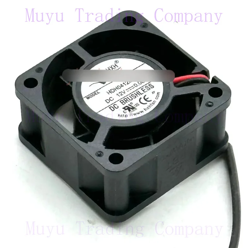 for HXH HDH0412MC DC 12V 0.08A 40x40x20mm 2-Wire Server Cooling Fan