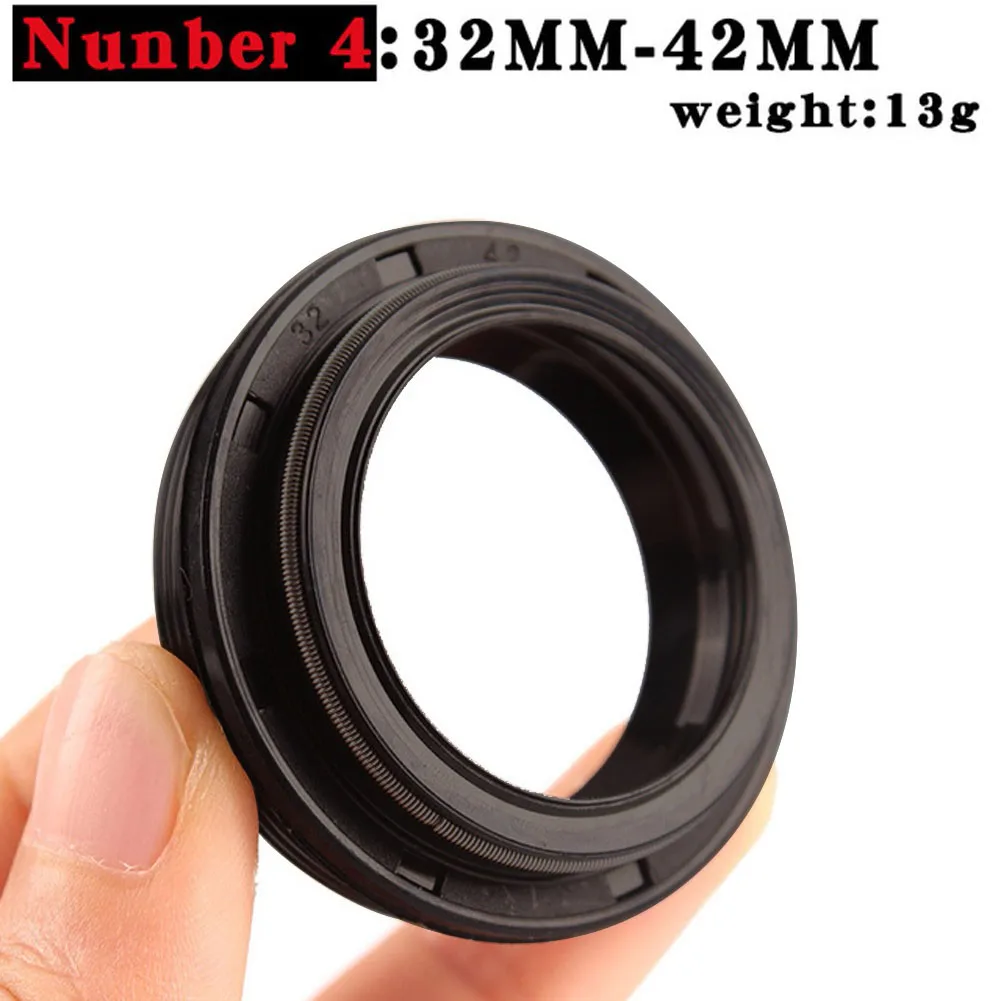 

Bike Front Fork Dust Seal Easy to Install Fork Protection No 1 32mm Internal Diameter No 2 34mm Internal Diameter