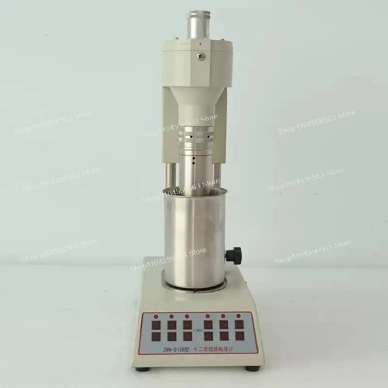 12-Speed Electric Rotational Viscometer Drilling Fluid Slurry Viscosity Shear Rate Tester Petroleum Instrument ZNN-D6B/12B