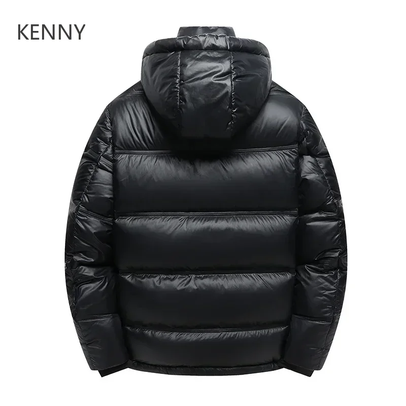 Men Down Jacket 2024 New Thickened Jacket Designer Clothing Men Winter Coat Casual Hooded Luxury Menswear