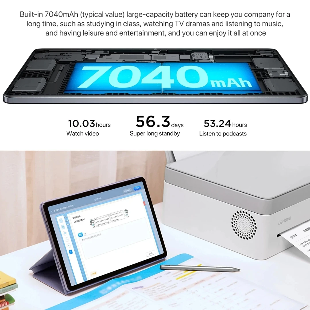 Lenovo Xiaoxin Pad 2024 11 pollici Qualcomm Snapdragon 685 8+128G /6+128 Grigio Viola Firmware globale GPS WIFI 7040mAh Android