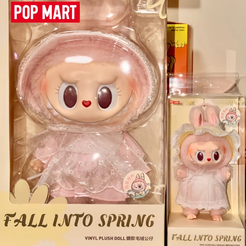 2026 Neu POP MART THE MONSTERS LABUBU MOKOKO FALL INTO SPRING Serie Blind Box Vinyl-Puppe Raumdekoration Anhänger Weihnachtsgeschenk