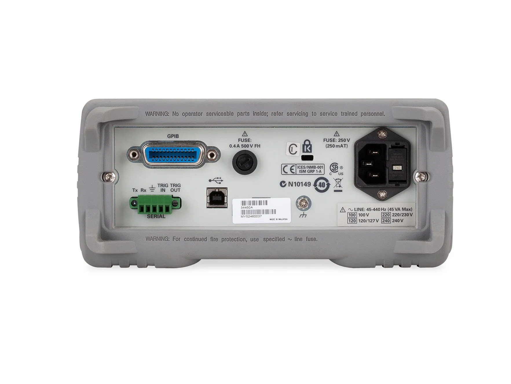 34450A와 함께 사용하기 위한 기술 멀티미터 소프트웨어