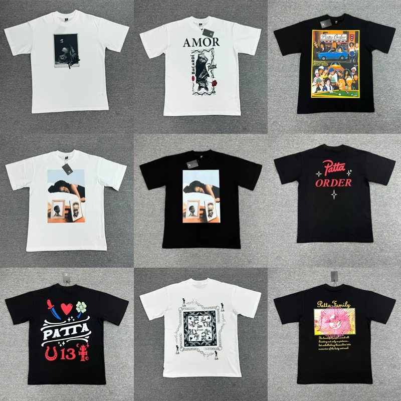 Streetwear Brand Trends - Europe American Trend Brand Patta T-shirt