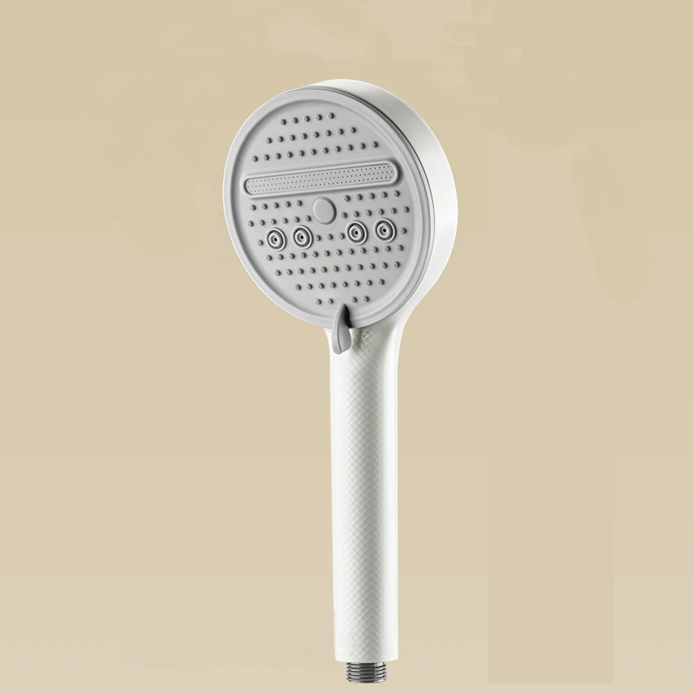 

High Pressure Shower Head Handheld 5 Modes Showerhead Water Saving Rainfall Large Flow Shower Spray Bathroom Accessories