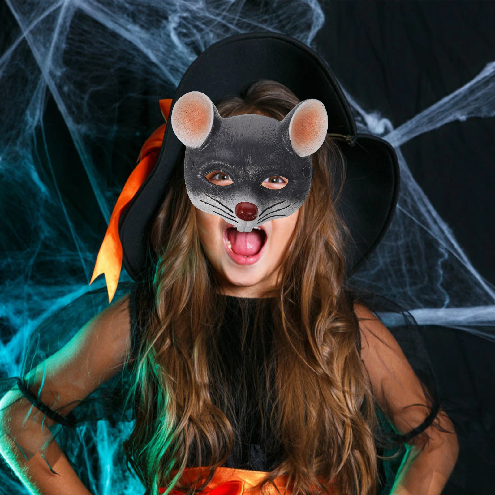 

Mouse Masks Animal Costume 3D Design Comfortable Halloween Carnival Party Face Halloween Mask Cover Cosplay Supplies