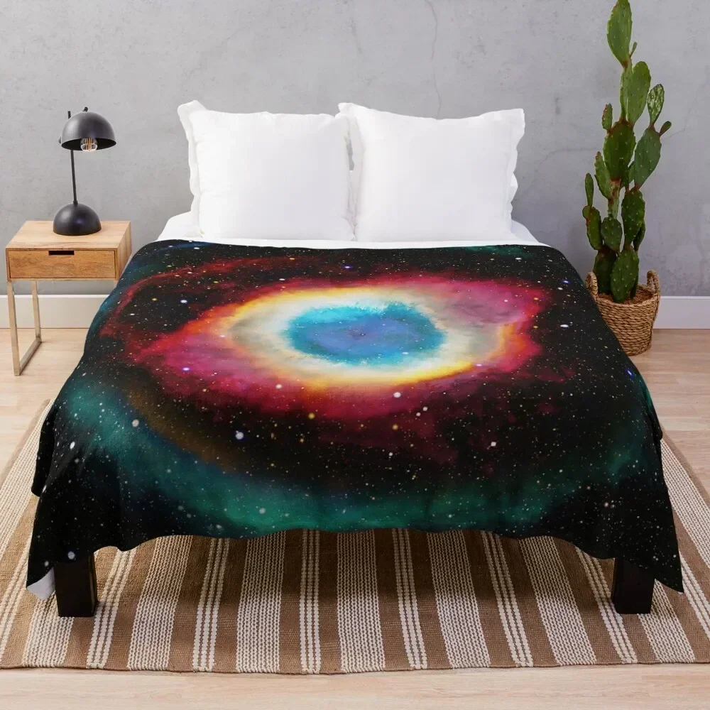 Helix Nebula - Eye of God Throw Blanket