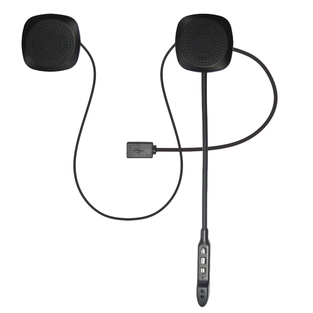 

Headphones Wireless Earphone for Motorcycle Riders with Mic Durable In- Communication Earpiece Superior