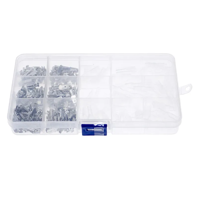 

270 шт., обжимные клеммы для проводов, 2,8 мм, 4,8 мм, 6,3 мм