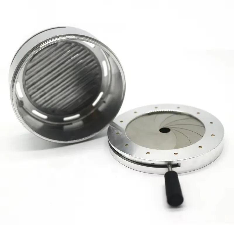 Metal Chicha Narguile Shisha Hookah Accessories Charcoal Cover Holder Alloy Hookah Head  Heat Management Metal Bowls