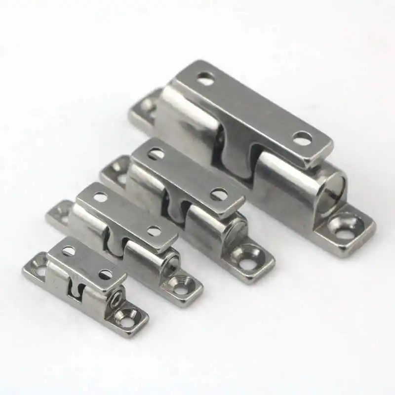 

1PCS 304/316 Stainless Steel Ball Lock Buckle Powerful Door Ball Lock Buckle C-BCAS43/50/70 Straight Line Collision Lock