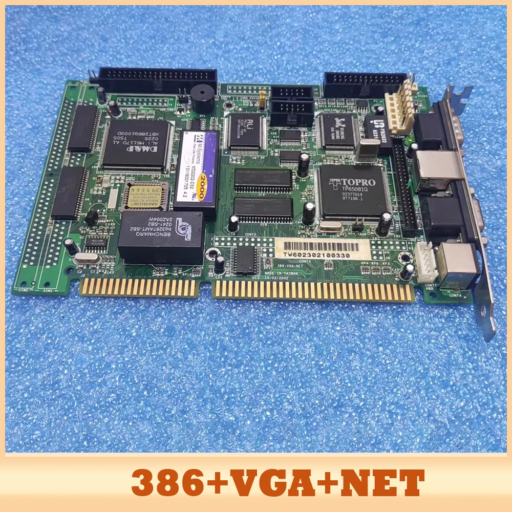 For Half-length Card 386 Class Industrial Control Motherboard 386+VGA+NET