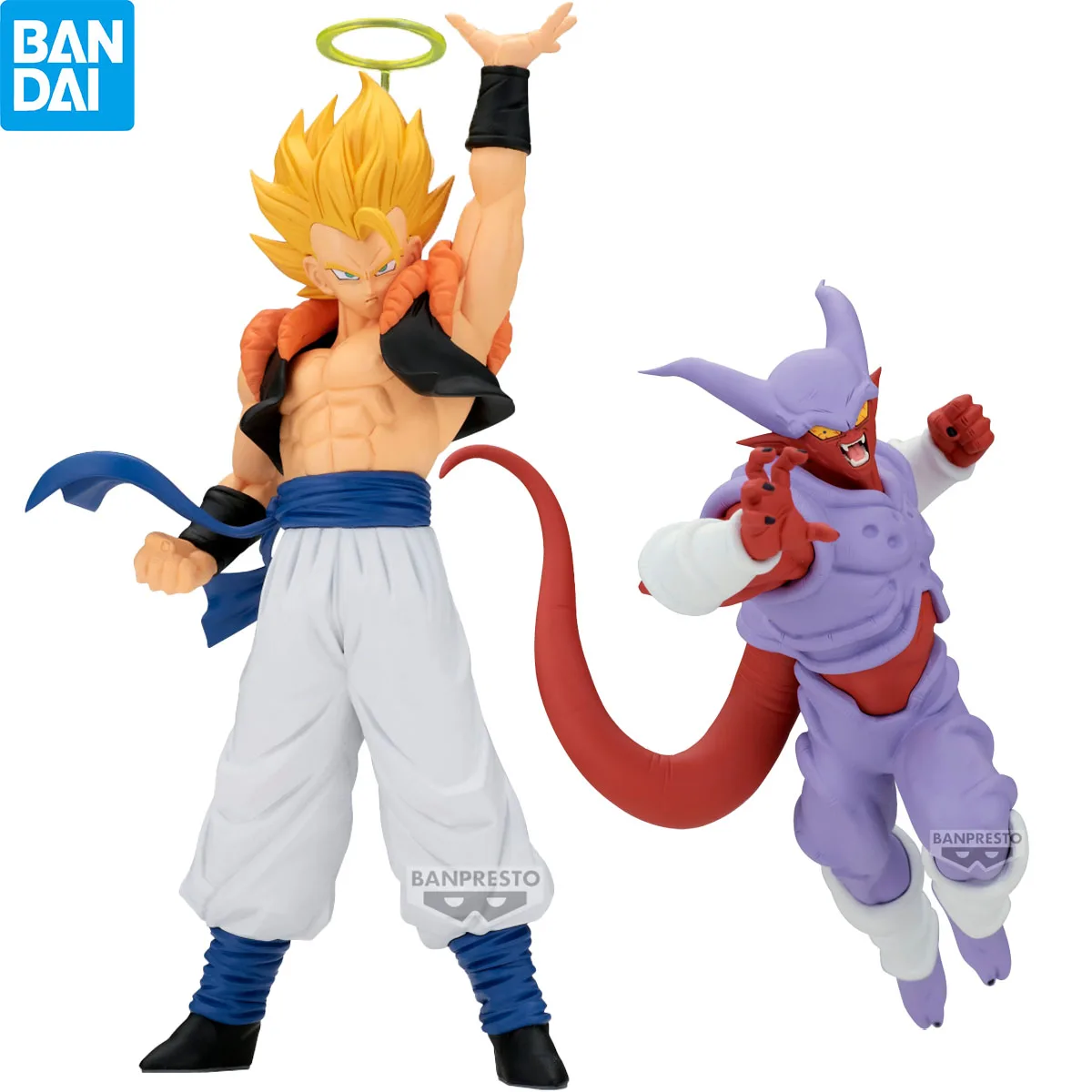 In Stock Original Bandai Spirits Dragon Ball Z: Fukkatsu No Fusion!! Gokuu To Vegeta Gogeta SSJ Super Janemba Anime Figure