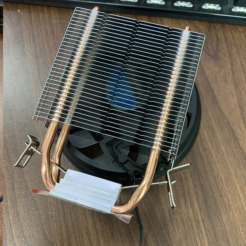 120MM X99 CPU Air Cooler 2 Heatpipes Processor CPU Fan 4PIN PWM for Intel LGA 2011 X79 1700 1366 1200 1151 1150 AM3 AM4 AM5