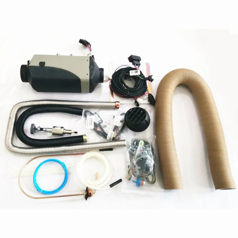New Heater 2.2kw 12V/24V Diesel 12V Petrol Air Parking Heater For Trailer With LCD Rotary Controller Similar To Eberspacher