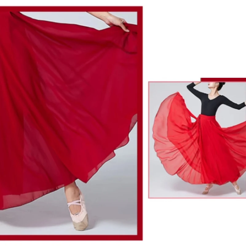 Einteilige Xinjiang Tanz praxis tragen Schürze klassische Tanz kleidung Kleid großen Swing Rock uyghur Kampfkunst Performance Wear