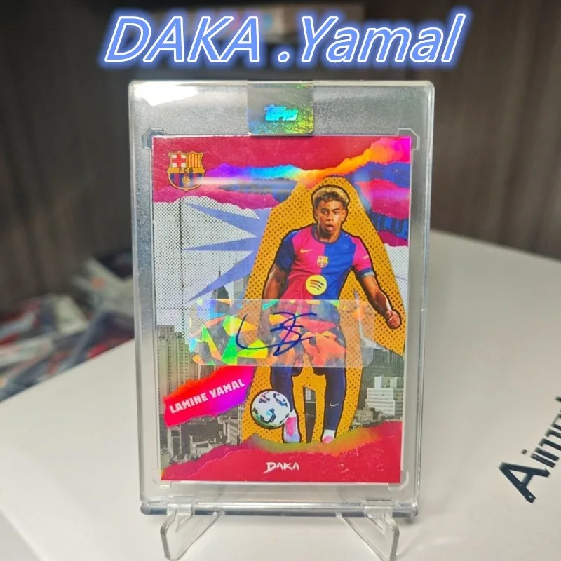 Genuine DAKA Barcelona Box Yamal Barcelona Limited Edition 199 Edited Signed Football Star Card