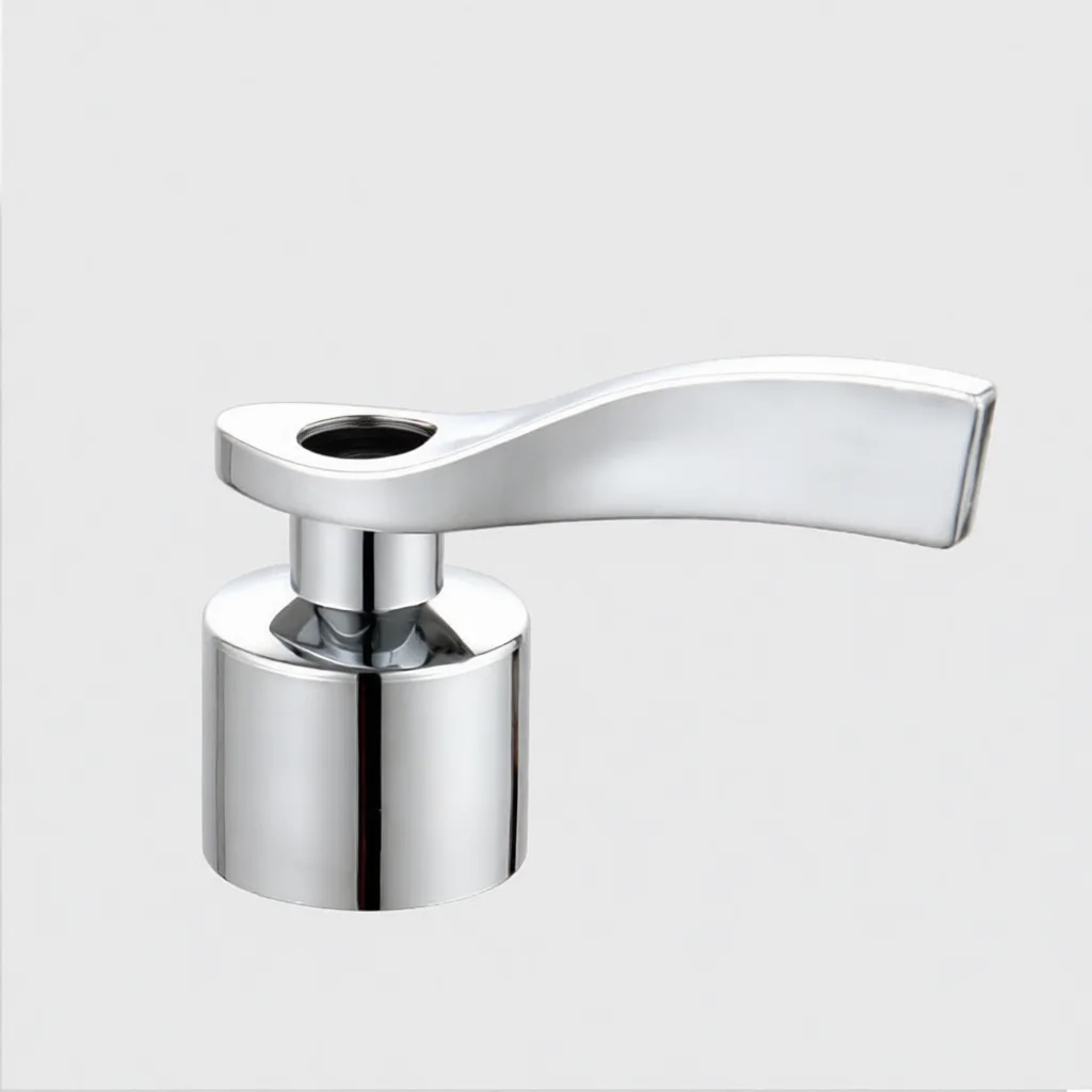 Replacement Switch Handle For Single Cold Faucet Durable Alloy ABS Lever Repair Part Plumbing Hardware Modern Style