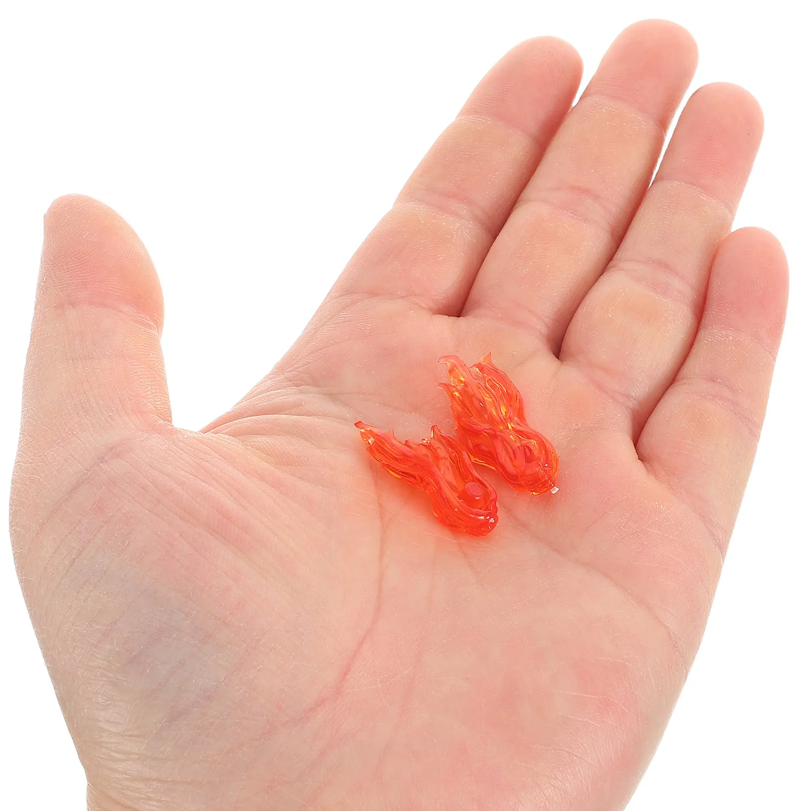 

4Pcs Action Figure Effects Set Mini Building Brick Accessories for Kids Imaginative Creative Play Educational Fire