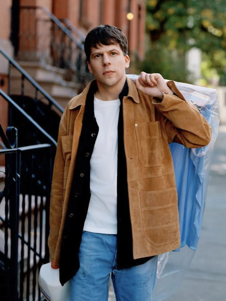Men Collared Button‑Down Multi‑Pocket Casual Oversized Jacket